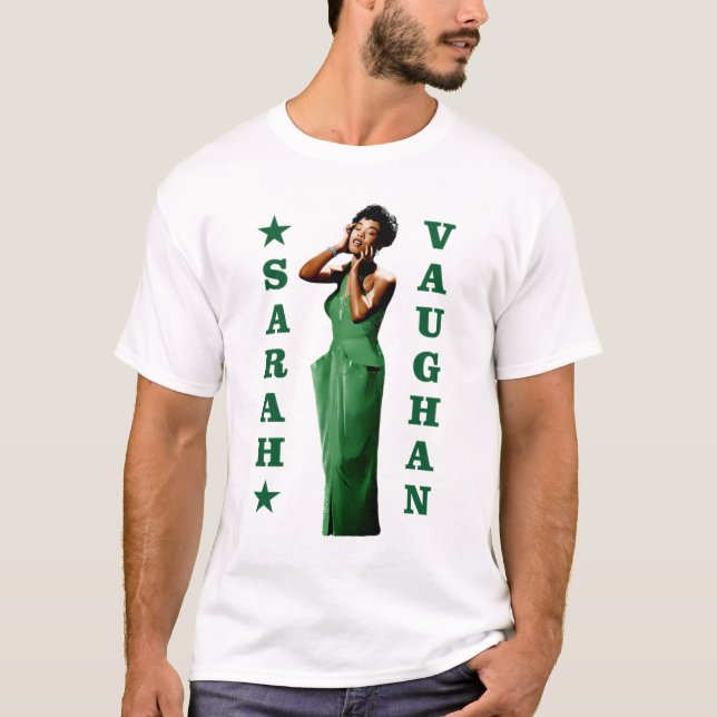 T-shirt Sarah Vaughan (Devant)