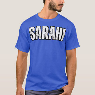 T-shirt Sarahi Nom Cadeau Anniversaire des Fêtes
