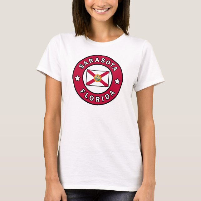 T-shirt Sarasota Floride (Devant)