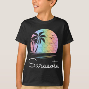 T-shirt Sarasota Floride Vacances Famille Plage Groupe Cad