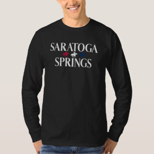 T-shirt Saratoga Springs New York Horse Racing Jockey