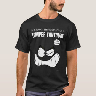 T-shirt Sarcastique En Coque D'Émotions Poser Un Tir Tempe