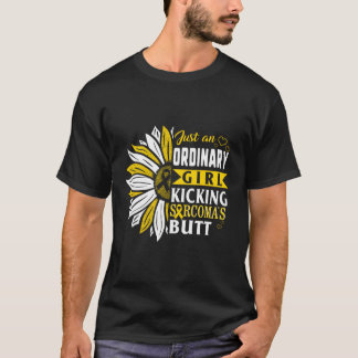 T-shirt Sarcome Cancer Sensibilisation Juste guerrier ordi