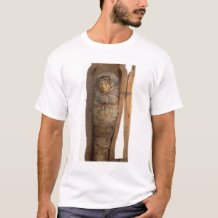 T-shirt Sarcophage et corps momifié de Psametik I (664-