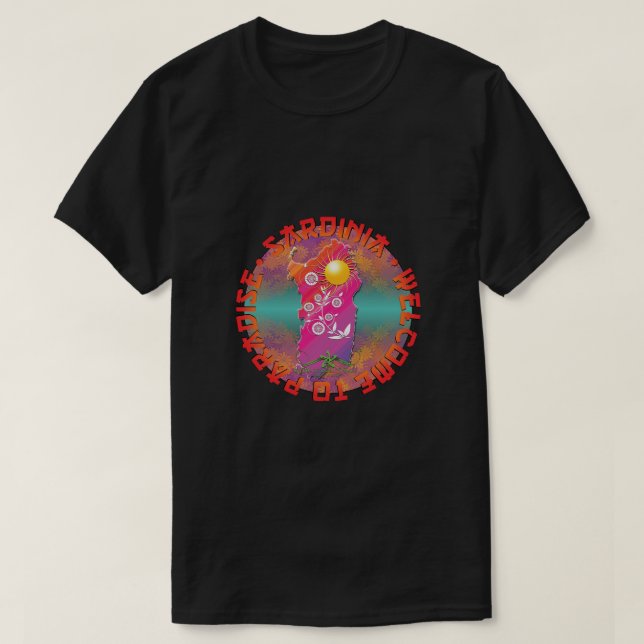 T-shirt Sardaigne (Design devant)