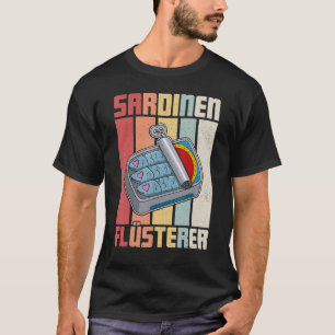 T-shirt Sardine anchois plats de poisson conserve de poiss