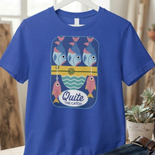 T-shirt Sardine Tout à fait la prise