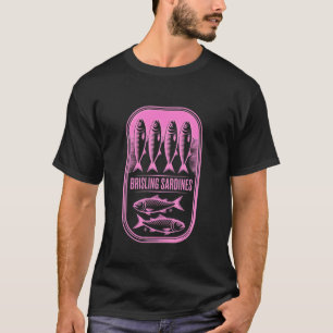 T-shirt Sardines Boîte de conserve Pêche Côtière Boîte vin