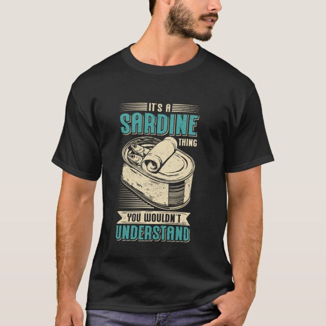 T-shirt Sardines Lovers  A Sardine Thing (Devant)
