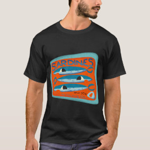 T-shirt Sardines Rétro