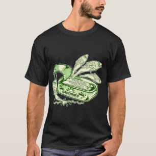 T-shirt Sardines s'échappant de la boîte