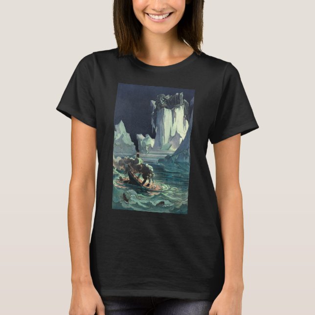 T-shirt Sargasso Sea Grim Reaper & Sinking du Titanic (Devant)