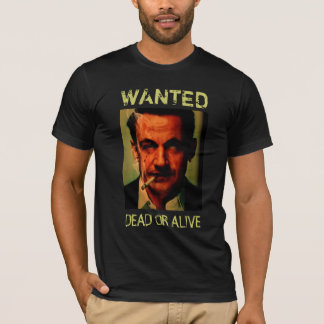 T-shirt Sarko Wanted