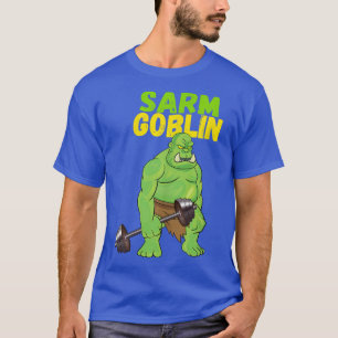 T-shirt Sarm Goblin Funky Body Building Gym Muscles Workou