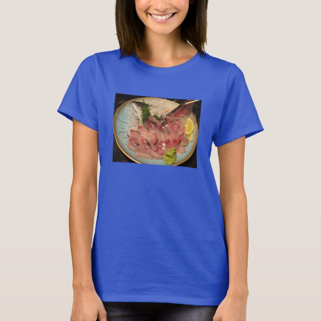 T-shirt Sashimi 刺 身 ... Nourriture japonaise (Devant)