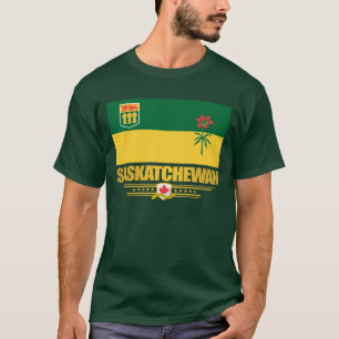 T-shirt Saskatchewan Flag Apparel