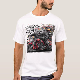T-shirt Sasquatch Bigfoot Joyride Motorcycle Adventure