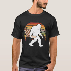 T-shirt Sasquatch Bigfoot Morels Mycologie Champhroom More