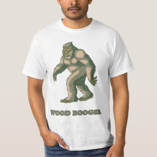 T-shirt Sasquatch : Booger en bois