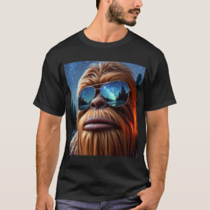 T-shirt Sasquatch et les étoiles