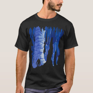 T-shirt Sasquatch frais dans l'art de caverne