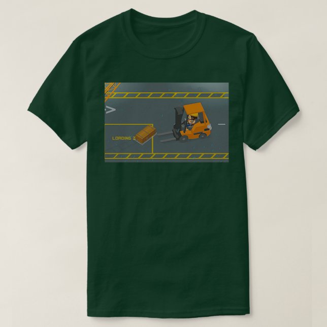 T-shirt Sasquatch Sneaky Le Fourklifter (Design devant)