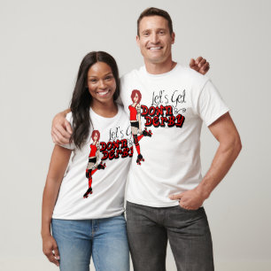 T-shirt Sass E. Red Down & Derby