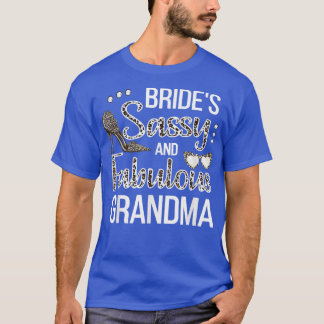 T-shirt Sassy Grandma Of The Bride Fête des mariées Bride 