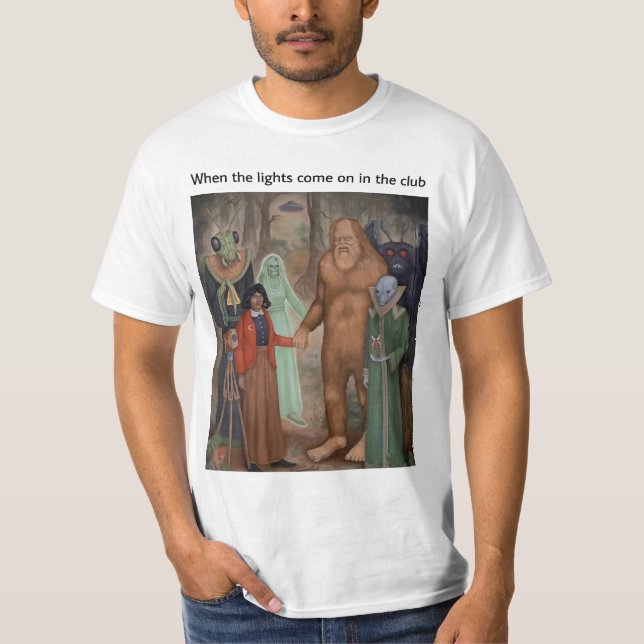T-shirt " Sassy the sasquatch " (Devant)