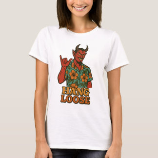 T-shirt Satan Hang Loose Hawaiian