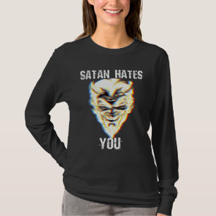 T-shirt Satan te déteste