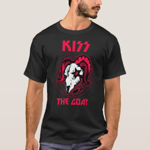 T-shirt Satanic Baphomet Occulte Pentagram Satanisme Kiss 