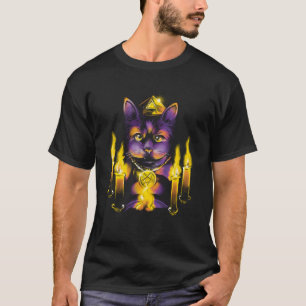 T-shirt Satanic Cat Illuminati