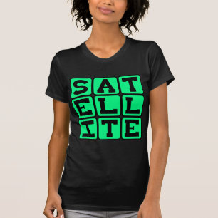 T-shirt Satellite, objet en orbite