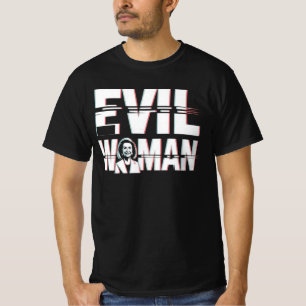 T-shirt Satire de la femme méchante – Humour politique sur