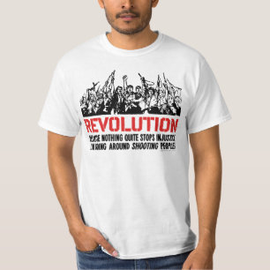 T-shirt Satire de révolution