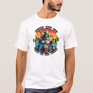 T-shirt Satisfaire Motivation commerciale Conception d