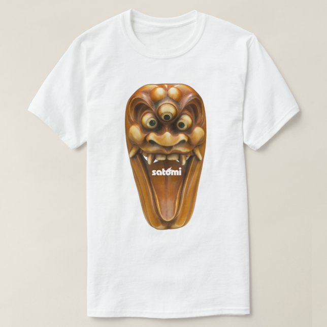 T-shirt satomi moto x Yamaji Naoharu (Design devant)