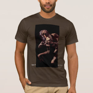 T-shirt Saturn dévorant son fils du Pinturas Negras