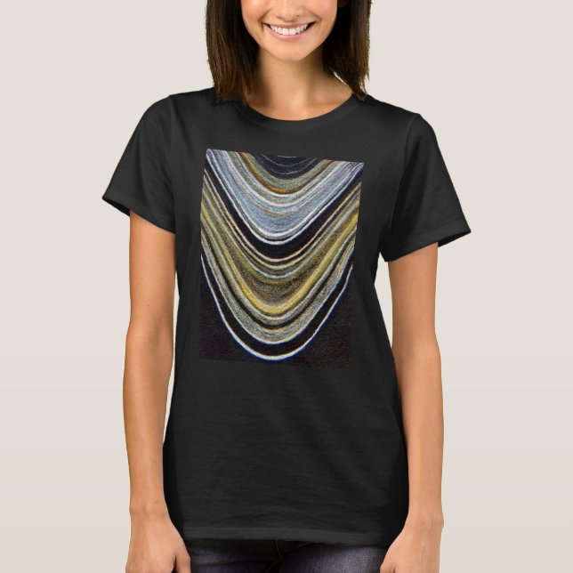 T-shirt Saturn pour femmes, image graphique audaci (Devant)