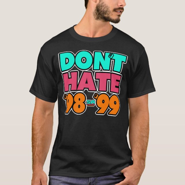 T-shirt SATX POR VIDA ne détestent pas 98-99 (Devant)