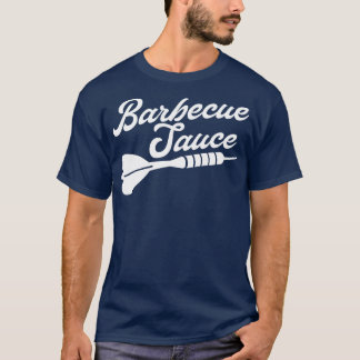 T-shirt Sauce barbecue blanche
