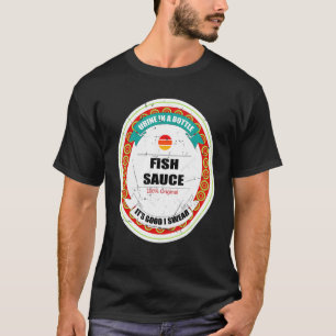 T-shirt Sauce de poisson Condiment de sushi japonais Hal