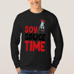 T-shirt Sauce de soja Heure femmes Sauce Love Foodie