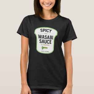 T-shirt Sauce Wasabi épicée Halloween Costume Coup de cont