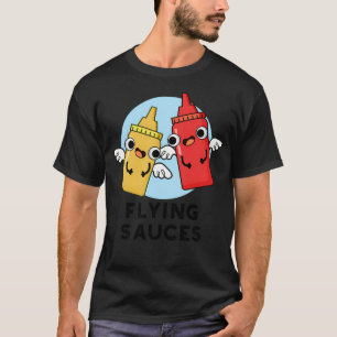 T-shirt Sauces volantes Puns alimentaires amusants