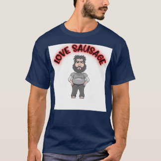 T-shirt saucisse d'amour
