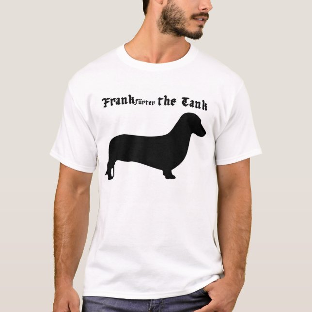 T-shirt Saucisse de francfort le réservoir (Devant)