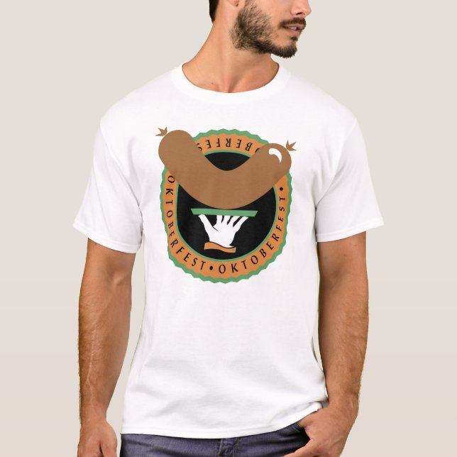 T-shirt Saucisse de l'Oktoberfest (Devant)