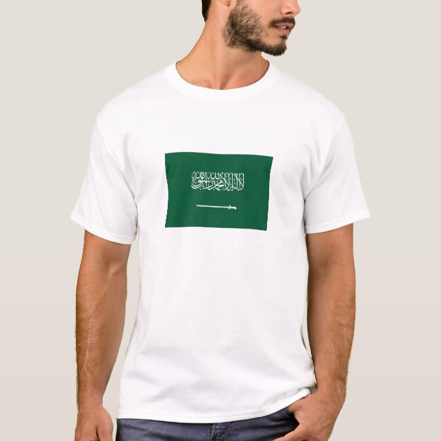 T-shirt Saudi Arabia Flag (Devant)
